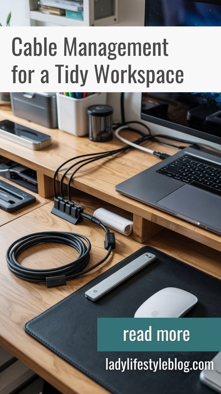 Cable Management for a Tidy Workspace