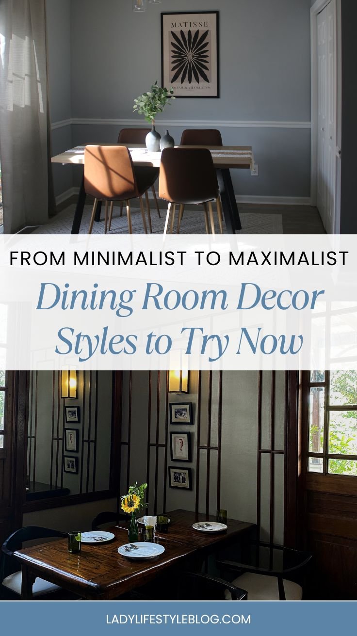 From Minimalist to Maximalist Dining Room Decor Styles to Try Now
