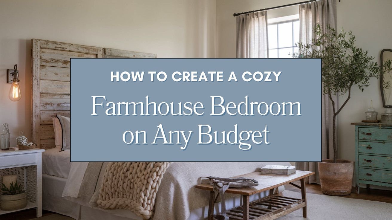 How to Create a Cozy Farmhouse Bedroom on Any Budget Blog