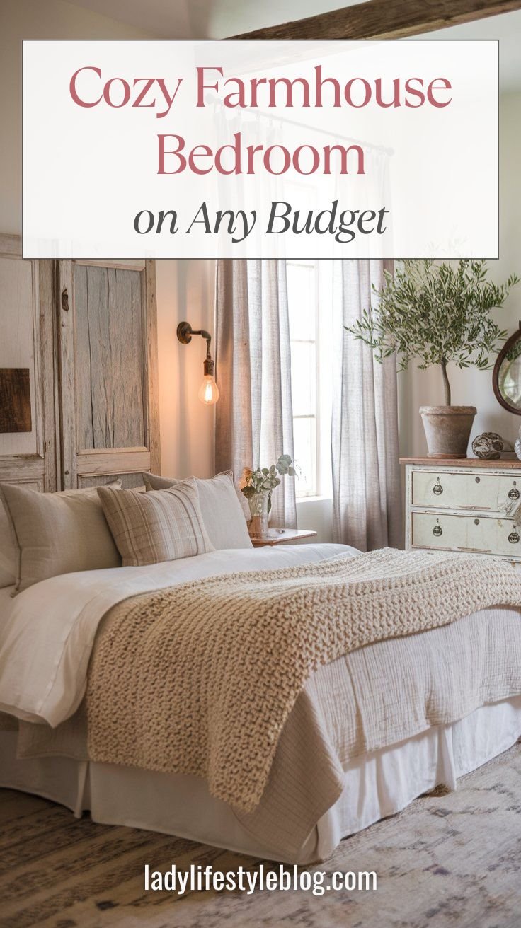 How to Create a Cozy Farmhouse Bedroom