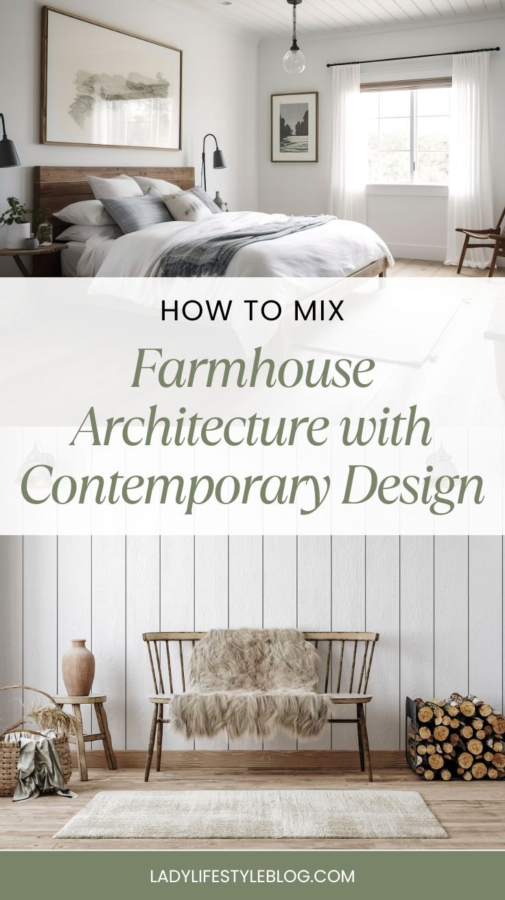 How to Mix Farmhouse Architecture with Contemporary Design