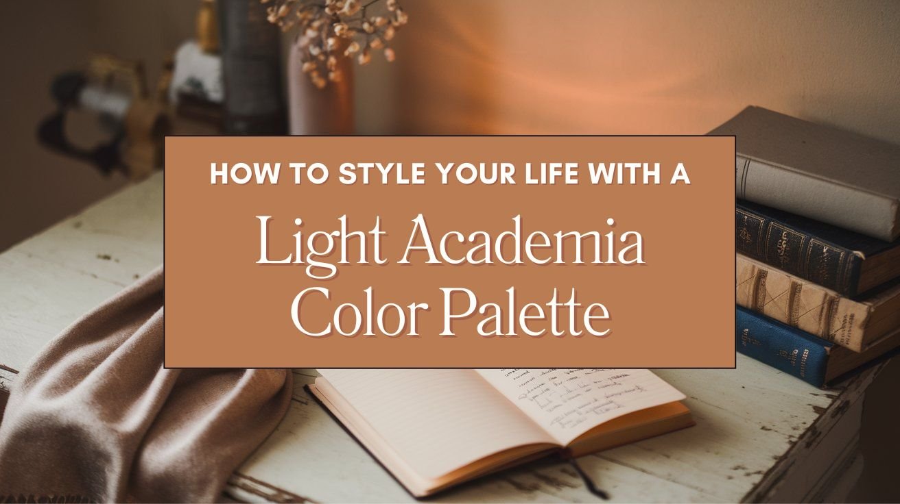 How to Style Your Life with a Light Academia Color Palette Blog