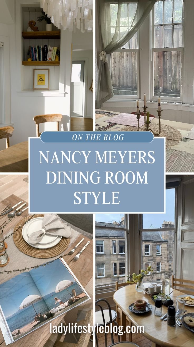 Nancy Meyers Dining Room Style on a Budget