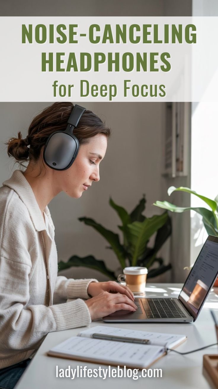 Noise-Canceling Headphones for Deep Focus