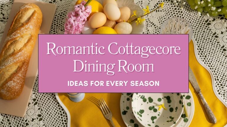 Romantic Cottagecore Dining Room Ideas for Every Season Blog