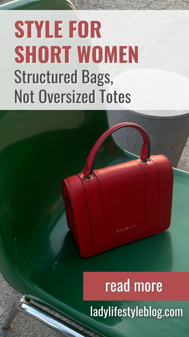 Structured Bags, Not Oversized Totes