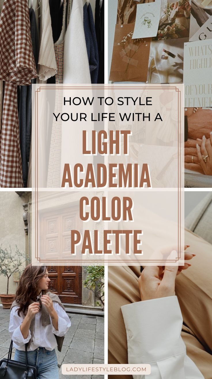 Style Your Life with a Light Academia Color Palette