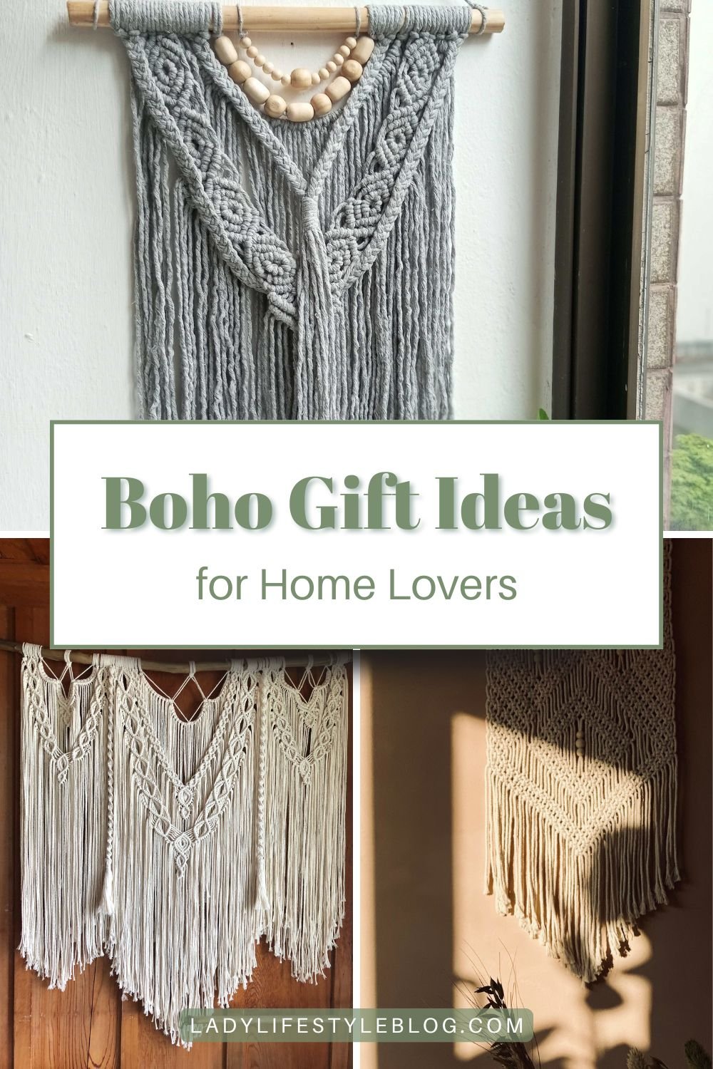 Boho-Inspired Wall Hangings