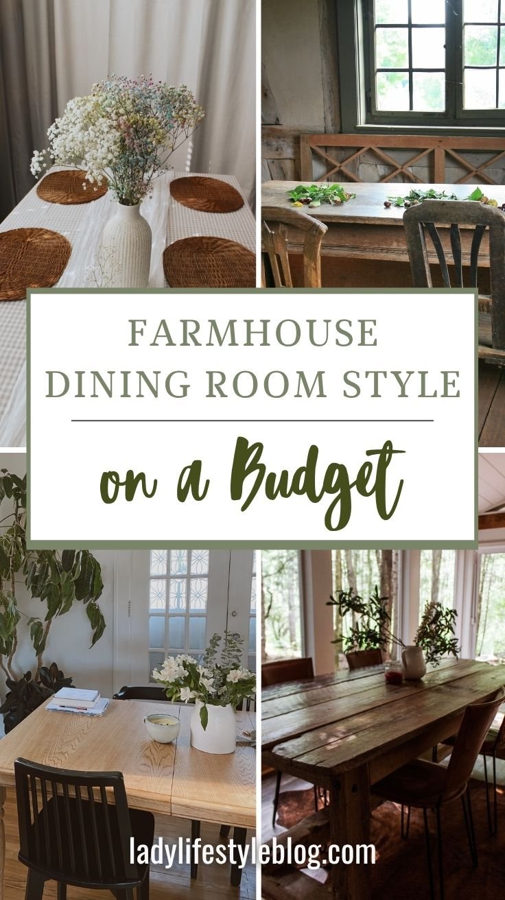 Budget-Friendly Farmhouse Dining Room Decor