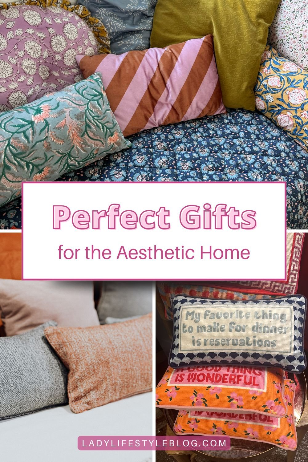 Colorful Throw Pillows by Aesthetic