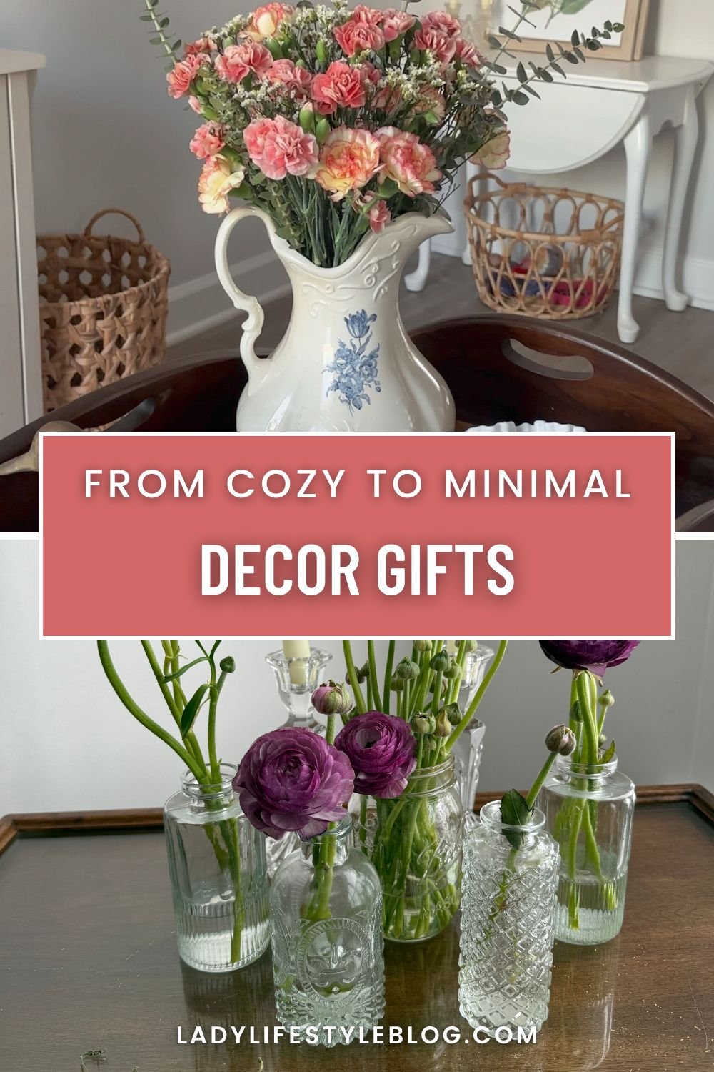 Cottagecore Floral Vases