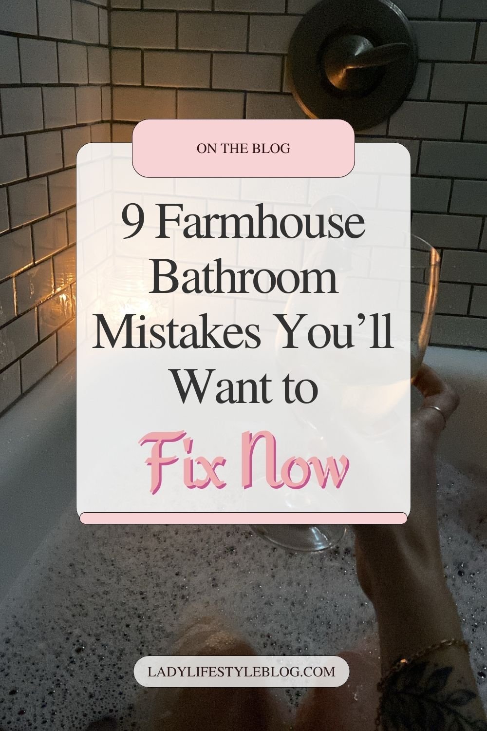 Farmhouse Bathroom Mistakes