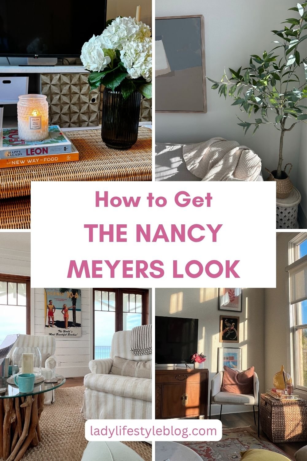 Living Room Goals, the Nancy Meyers Way