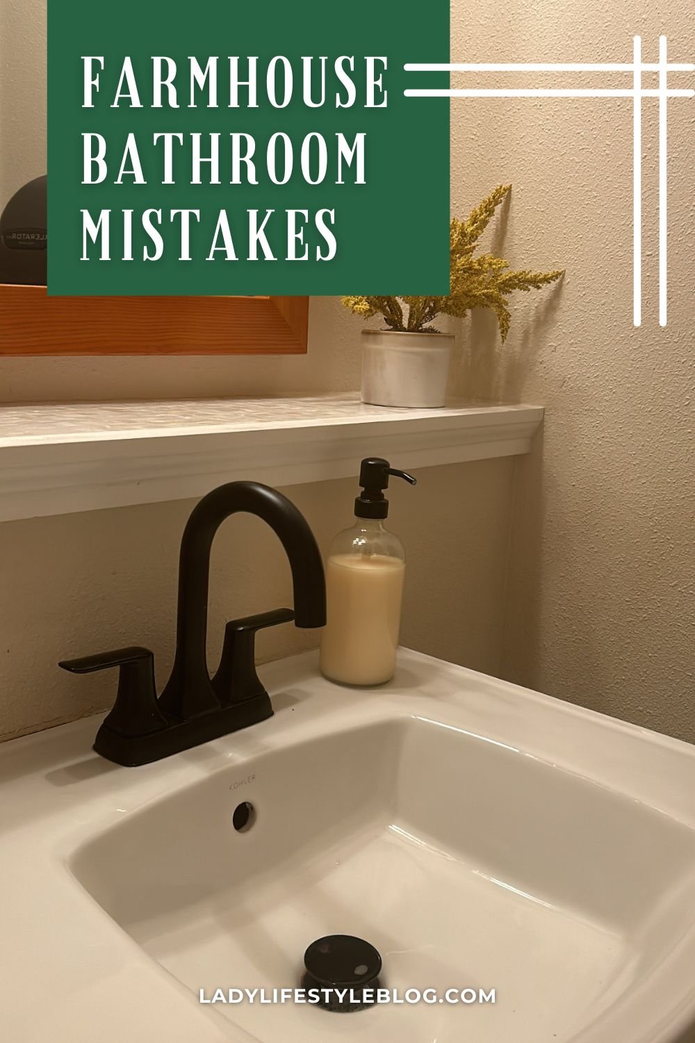 Using Fixtures That Felt Too Modern