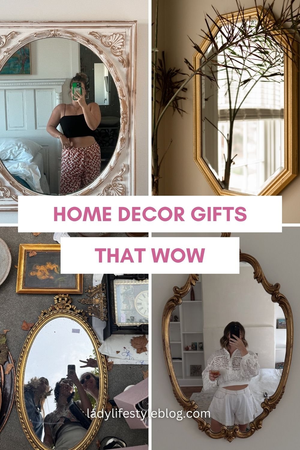 Vintage-Style Decorative Mirrors