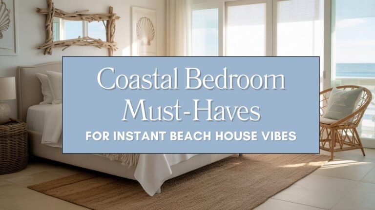 Coastal Bedroom Must-Haves for Instant Beach House Vibes Blog