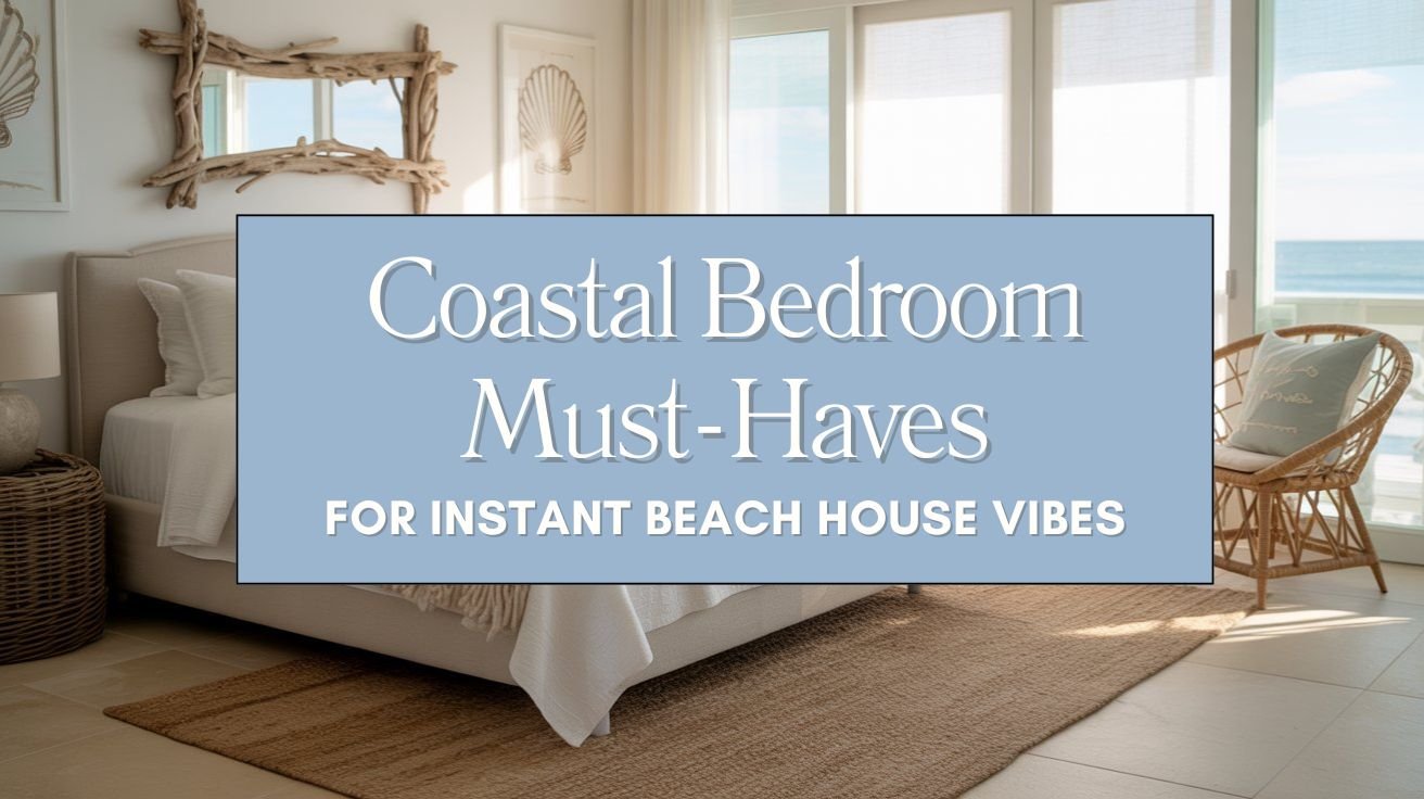 Coastal Bedroom Must-Haves for Instant Beach House Vibes