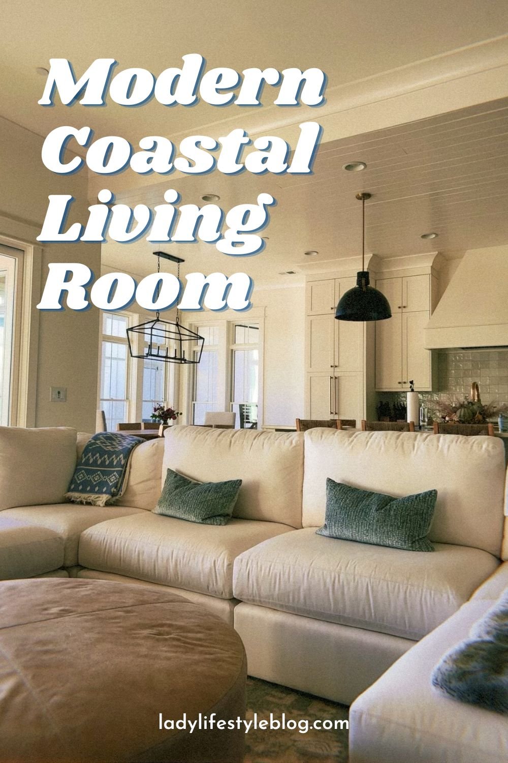 Dreamy “One-Day” Coastal Living Room Upgrades