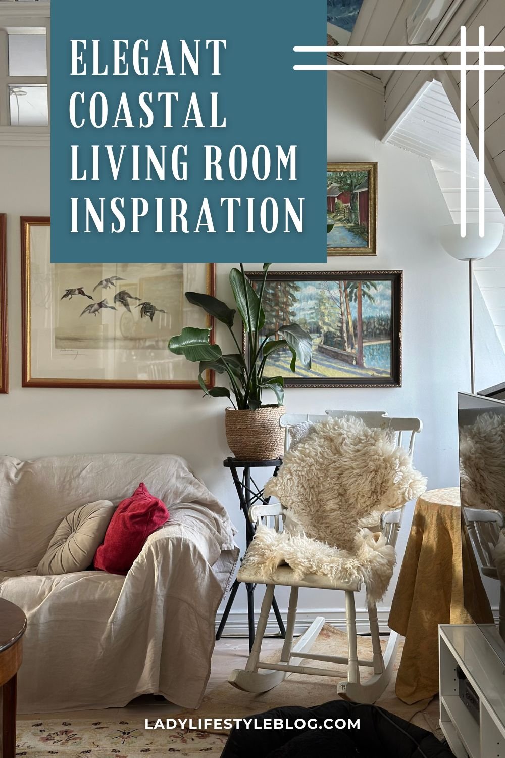 Mixing Old and New How to Add Character to a Coastal Living Room