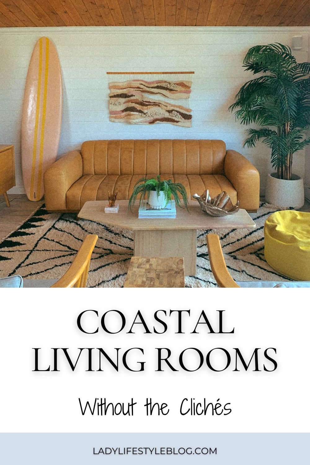 Subtle Nautical Touches to Try in Your Coastal Living Room