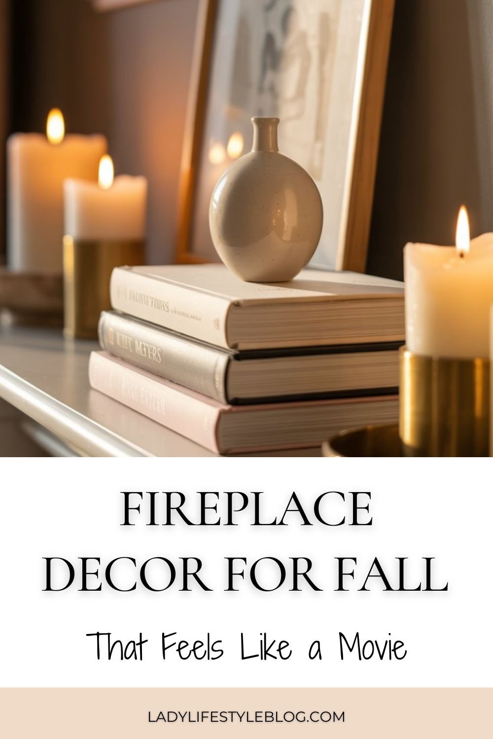 Add Personality Through Books and Art