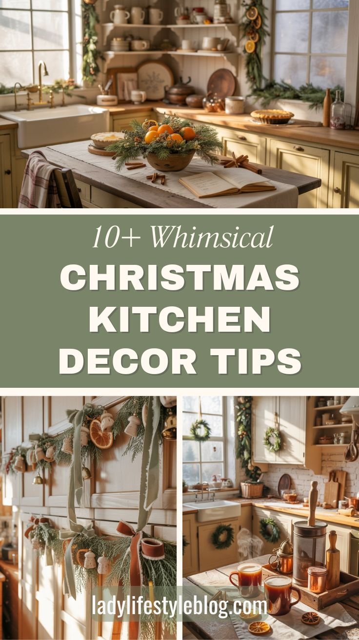 A Cottagecore Christmas Kitchen Whimsical Ways to Decorate