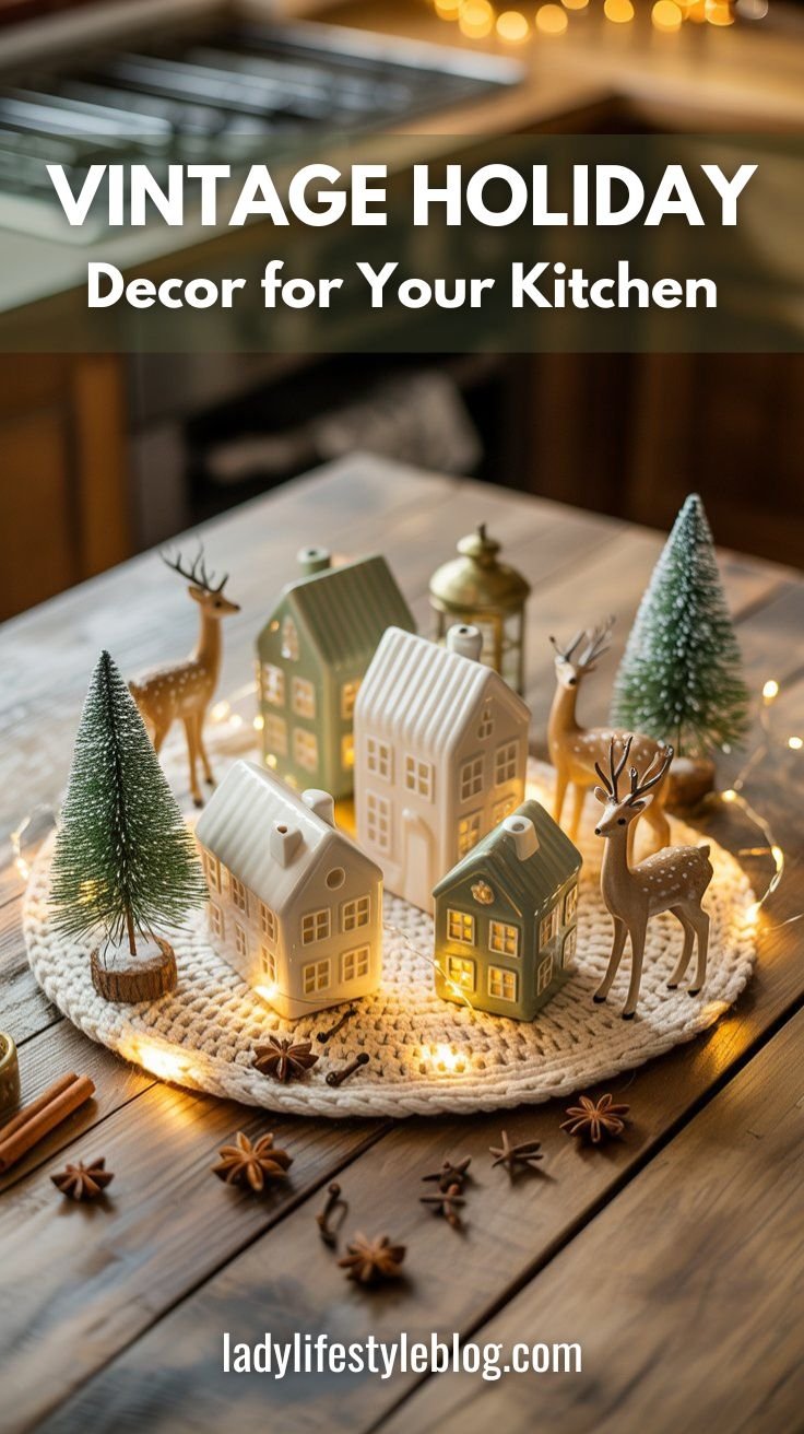 Build a Cottagecore Table Village