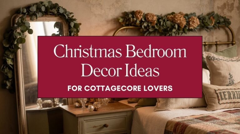 Christmas Bedroom Decor Ideas for Cottagecore Lovers Blog