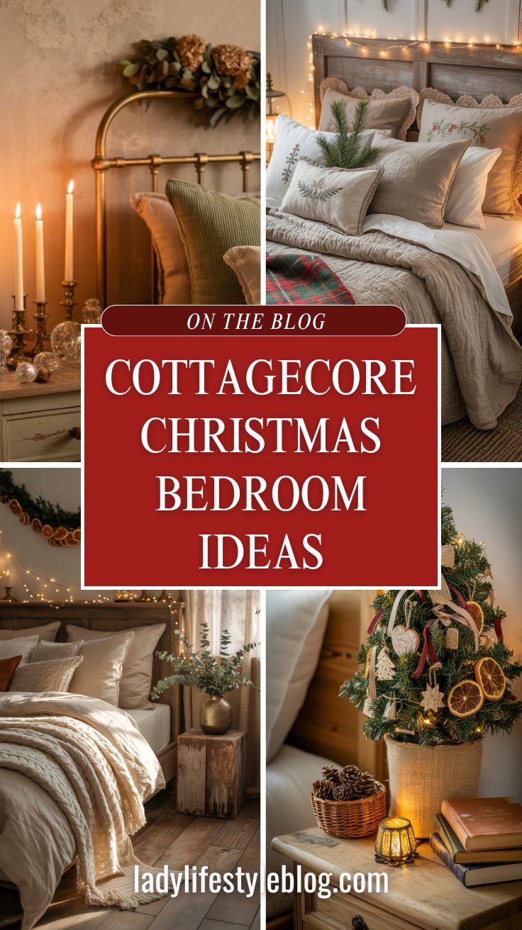 Christmas Bedroom Decor Ideas for Cottagecore Lovers