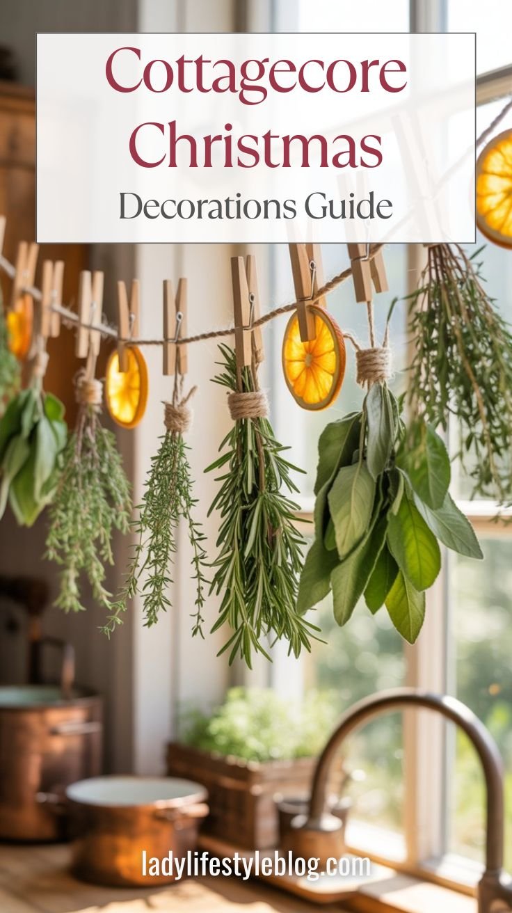 Make a Herb-Drying Garland Very Cottagecore, Very Cute