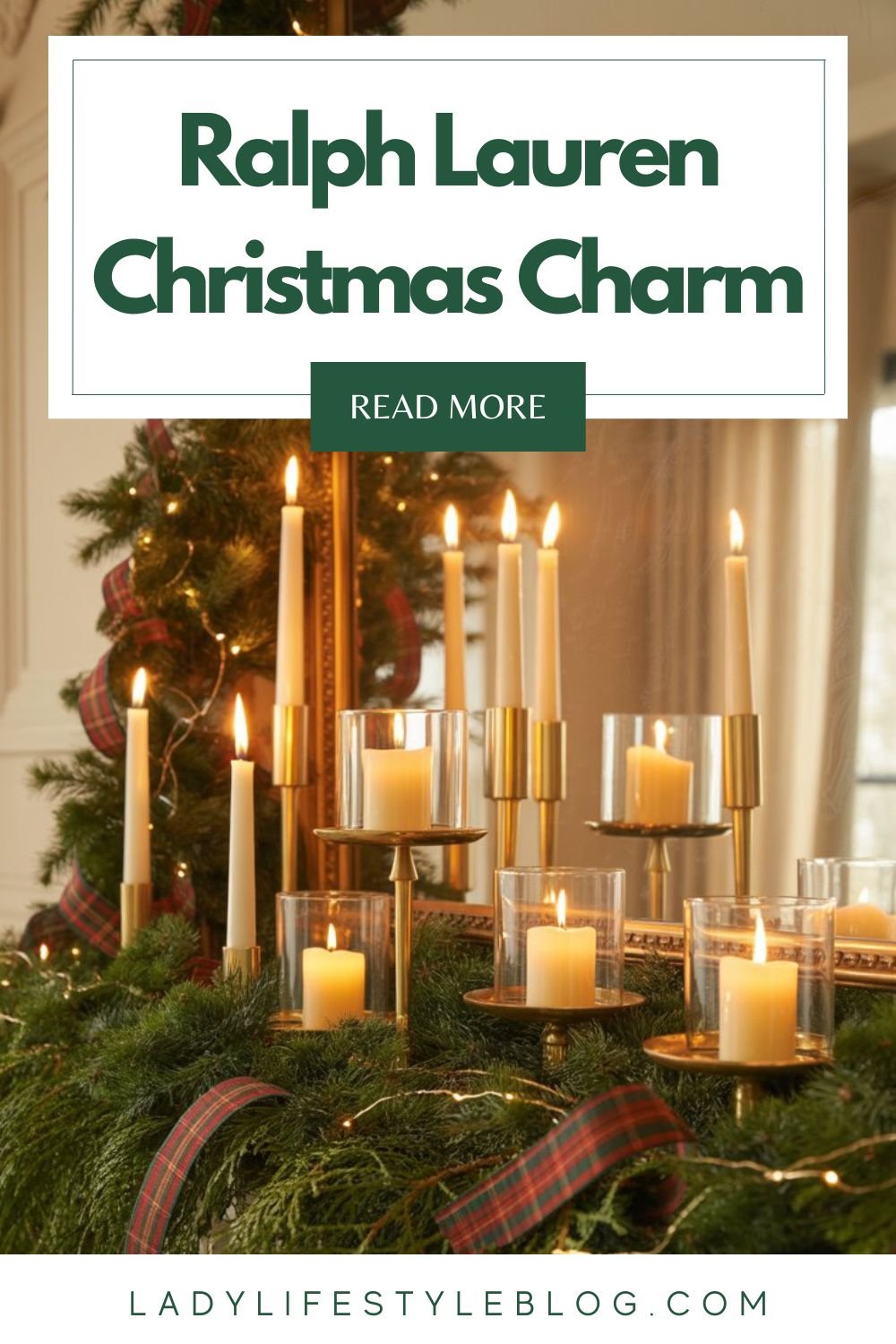 Ralph Lauren Christmas Lighting Candles and Cozy Glow Tips