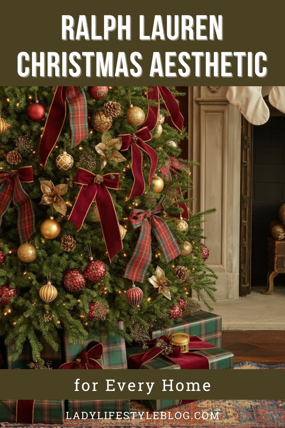 Ralph Lauren Christmas Tree Styling Elegant and Simple Ideas