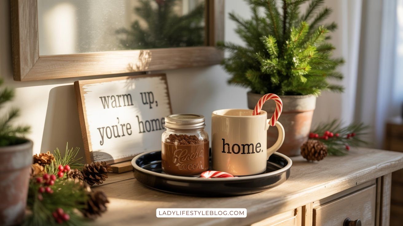 The Mini Hot Cocoa Welcome Tray