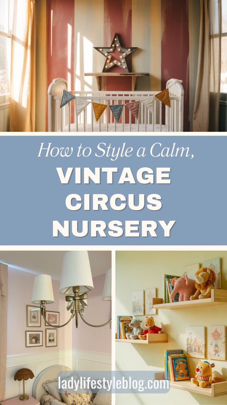 Circus Nursery Decor Tips for a Playful Vintage-Inspired Baby Room
