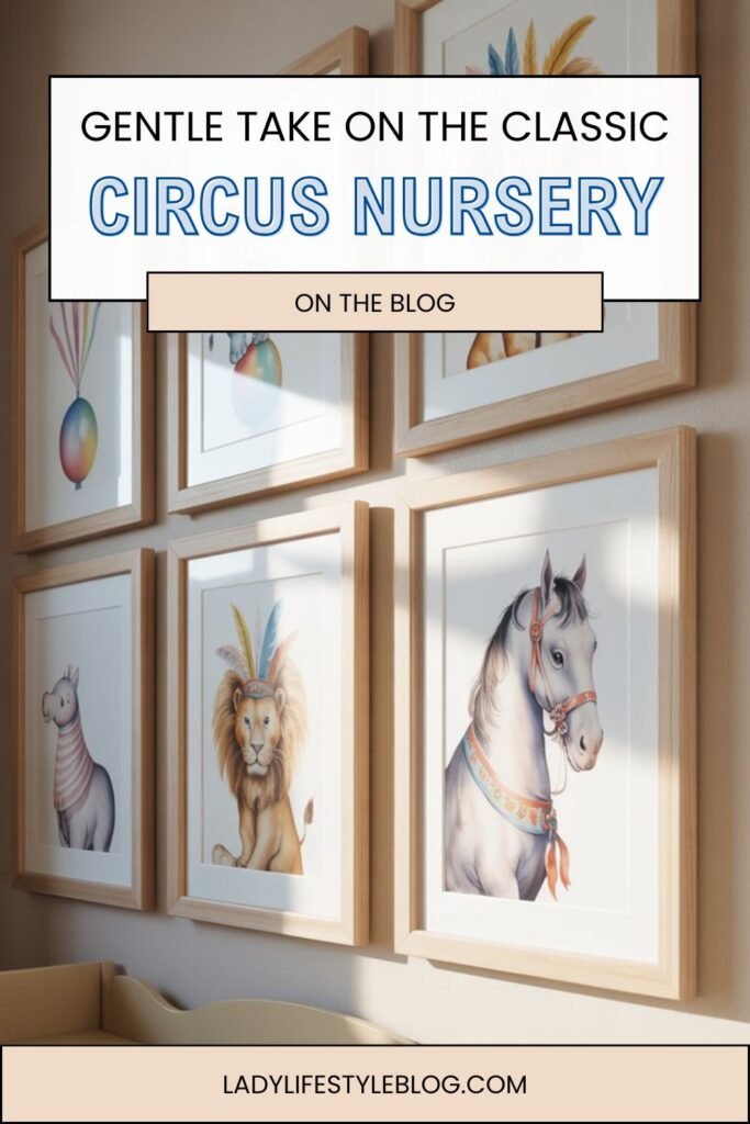 Circus Nursery Wall Art
