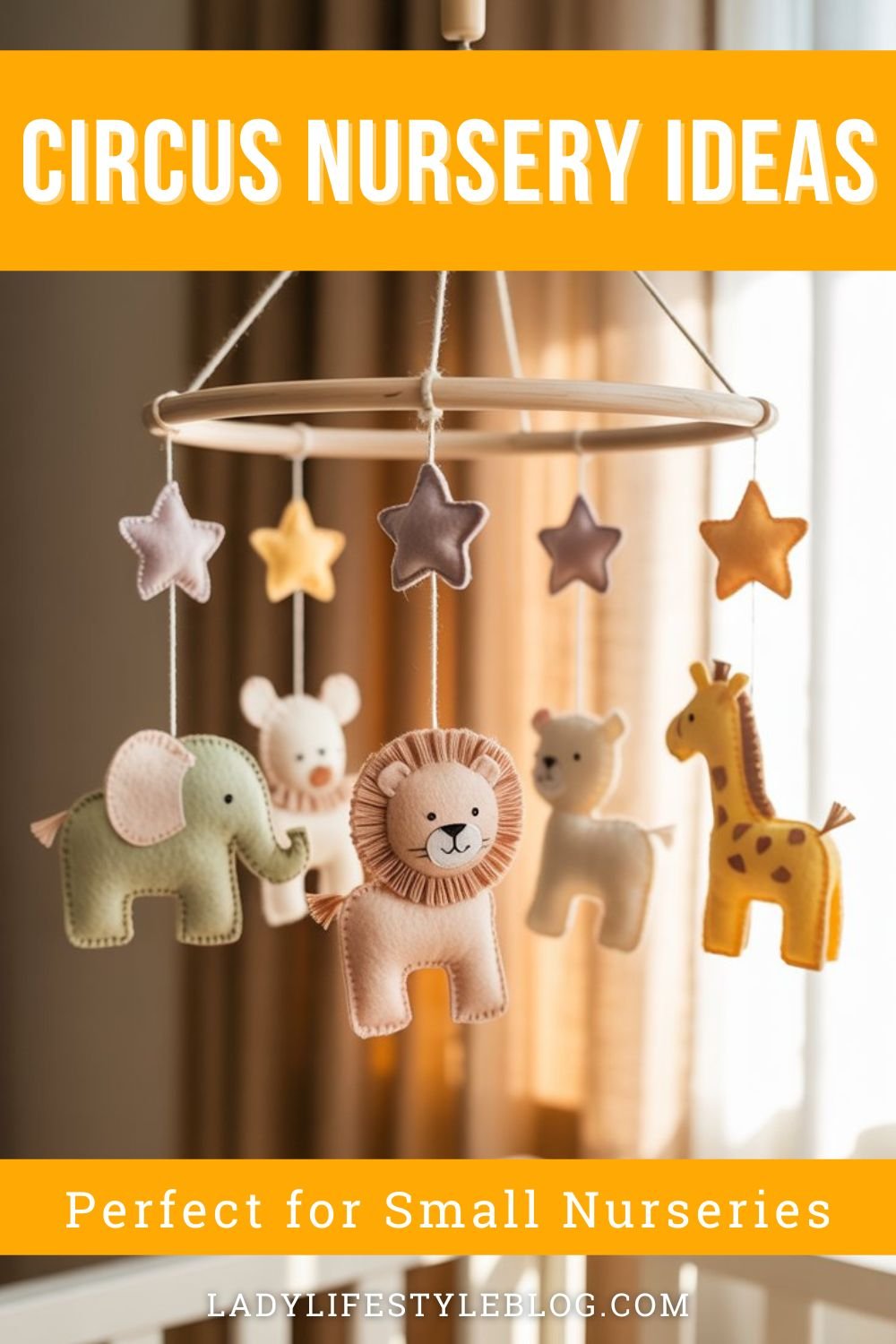 Gentle Vintage Circus Mobile