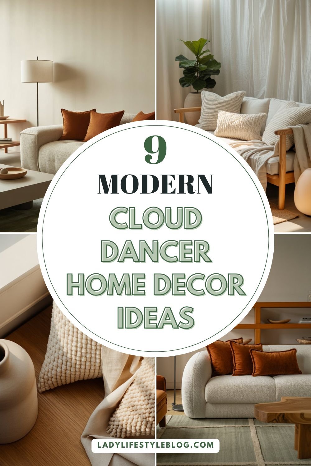 Cloud Dancer Paired with 2026 Accents