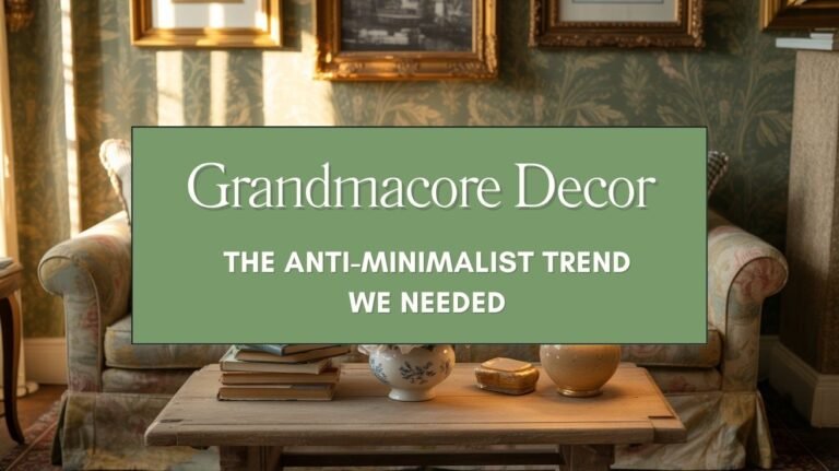 Grandmacore Decor The Anti-Minimalist Trend We Needed Blog