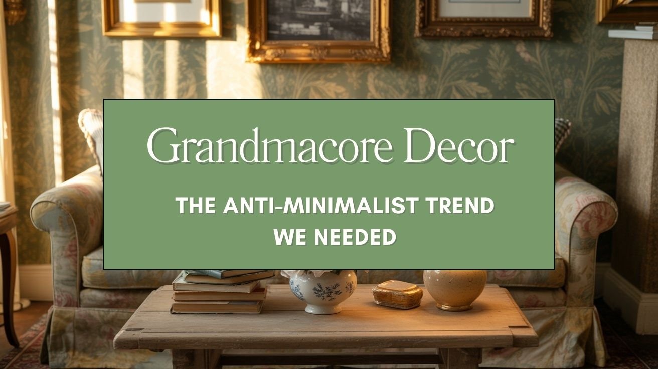 Grandmacore Decor The Anti-Minimalist Trend We Needed Blog