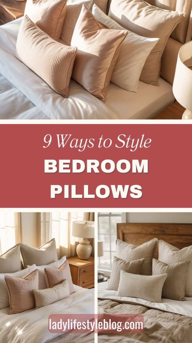 How to Style Bedroom Pillows Like a Designer